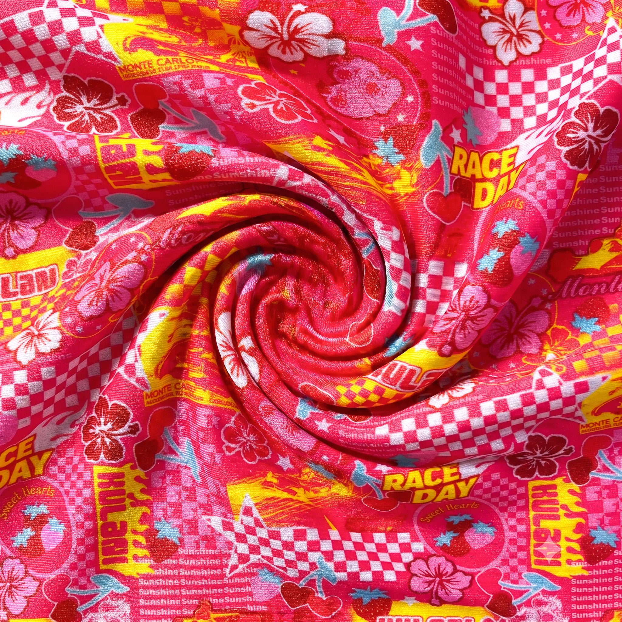 Dipped Cheeky Tie Bikini Bottom - Pitstop Paradise - Image 7