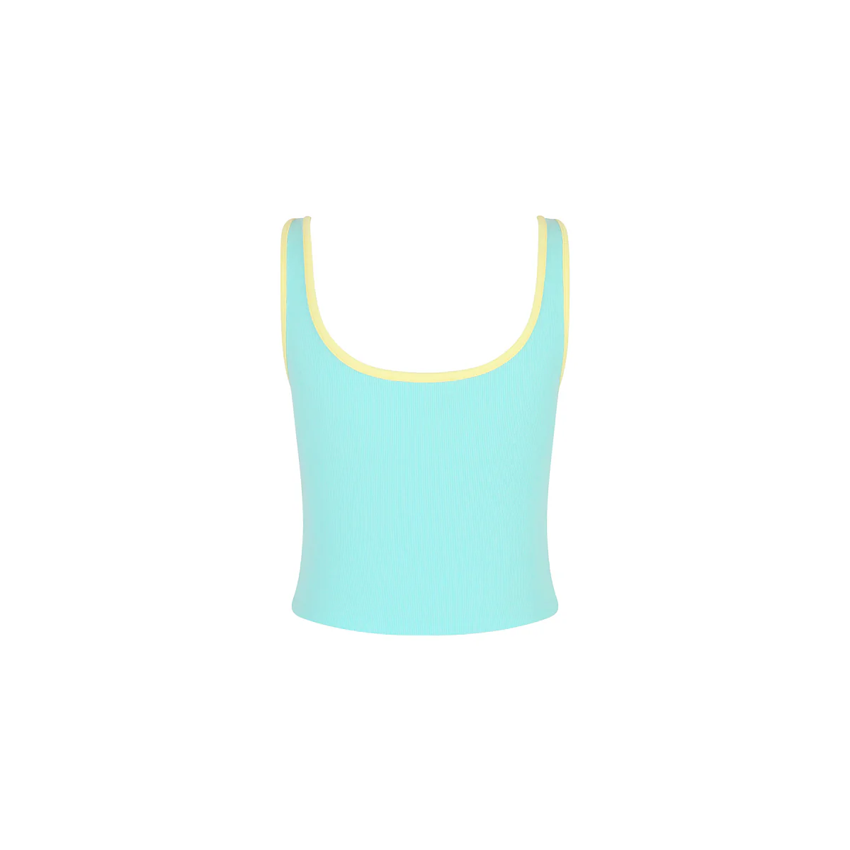 Embroidered Square Neck Tank Top - Pastel Tides - Image 8