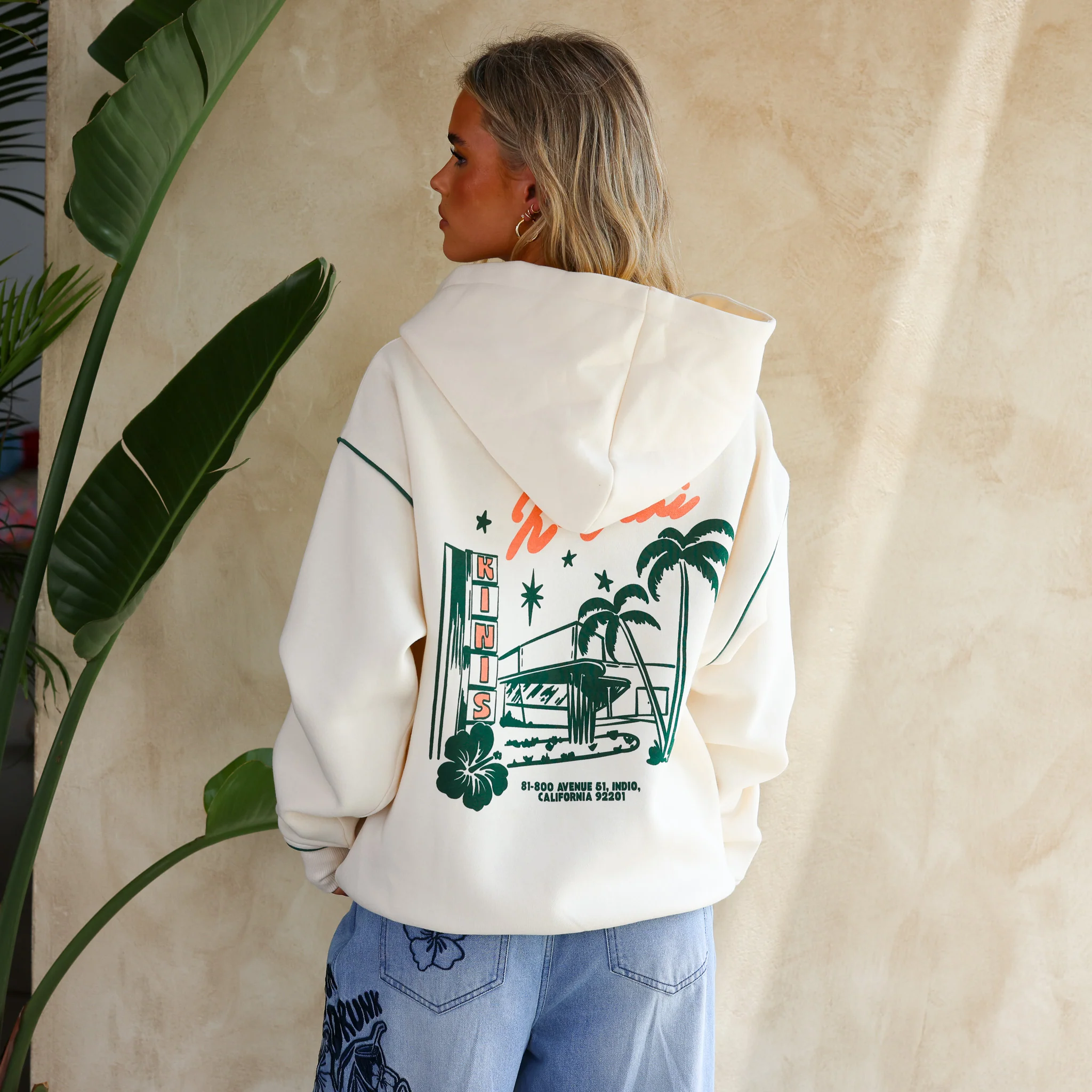 Graphic Hoodie - Vanilla Bean - Image 7