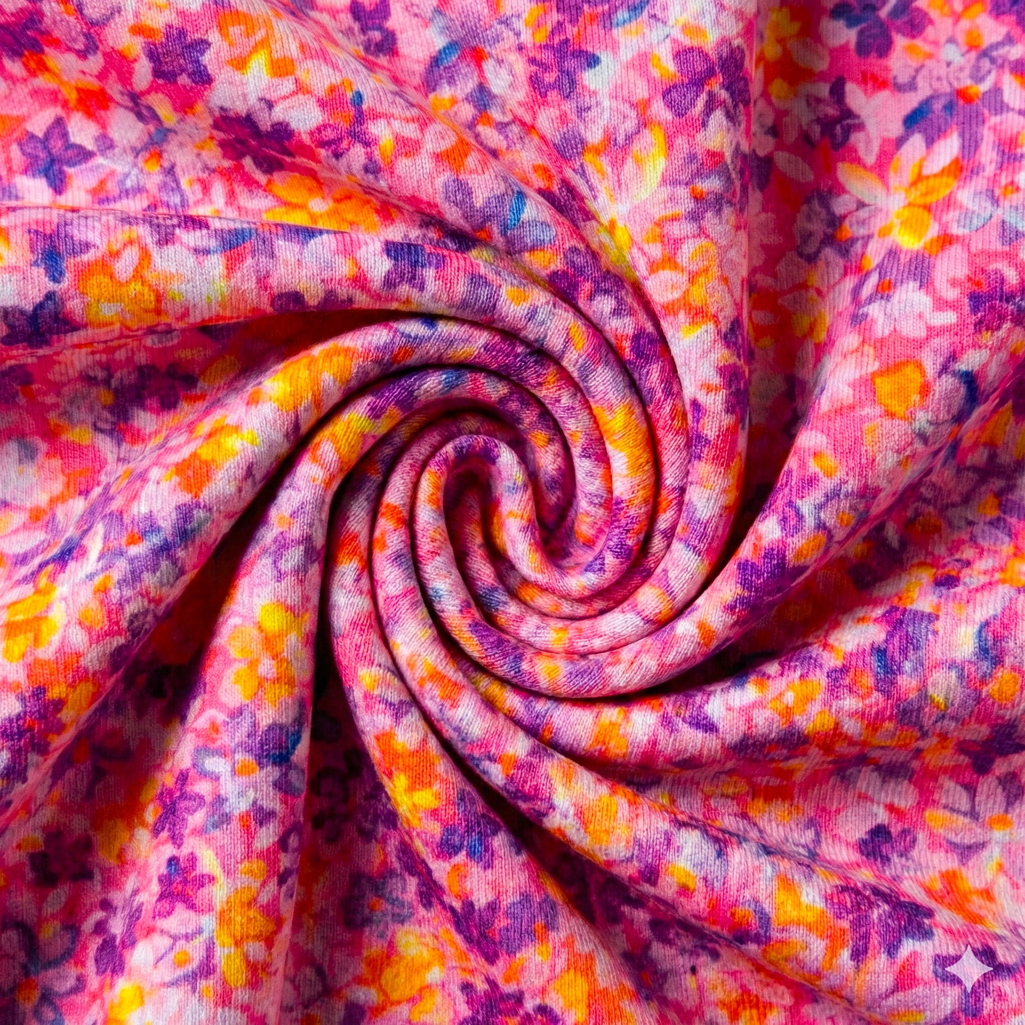 Retro Y Thong Bikini Bottom - Gelato Bloom - Image 6