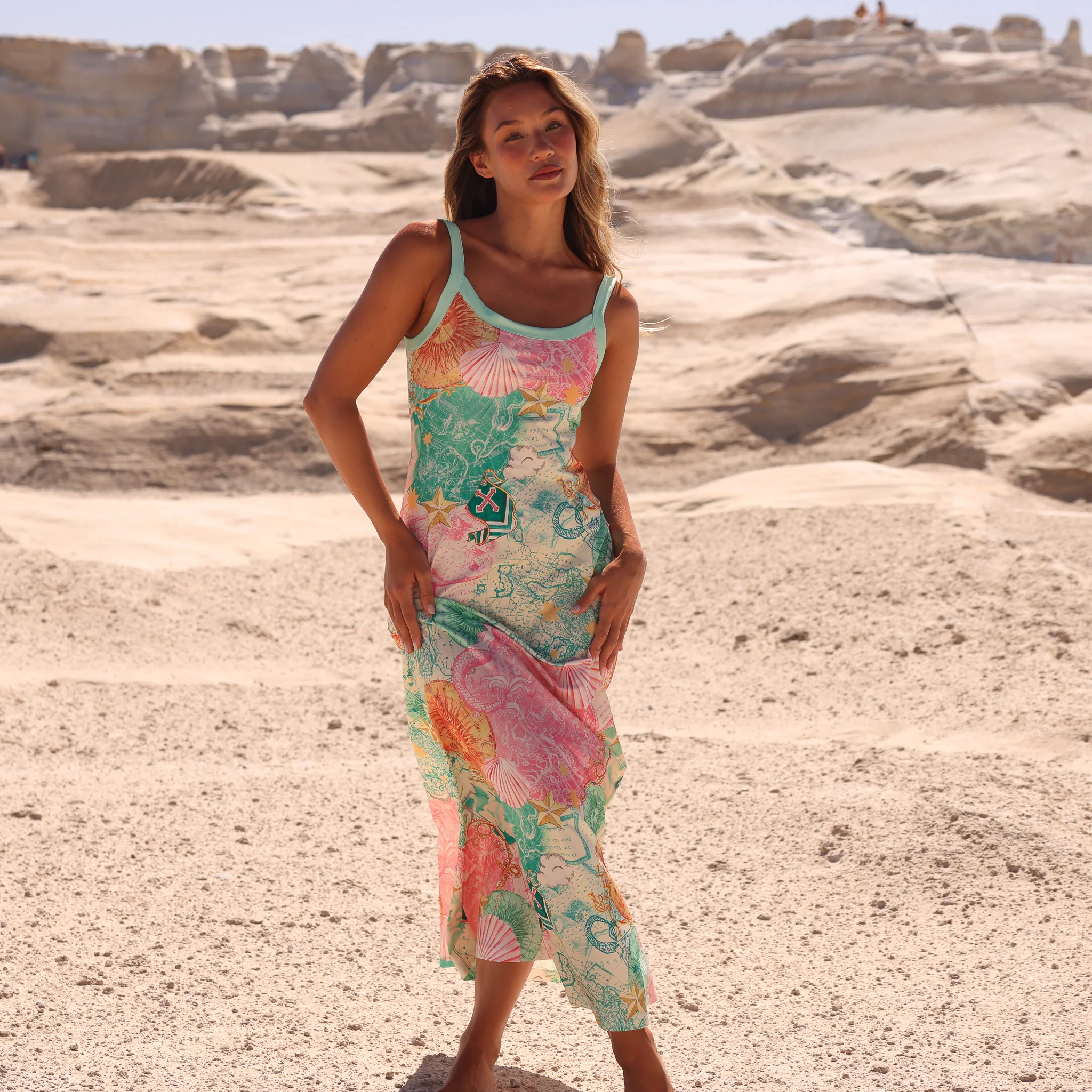 Scoop Low Back Maxi Dress - Neverland - Image 8