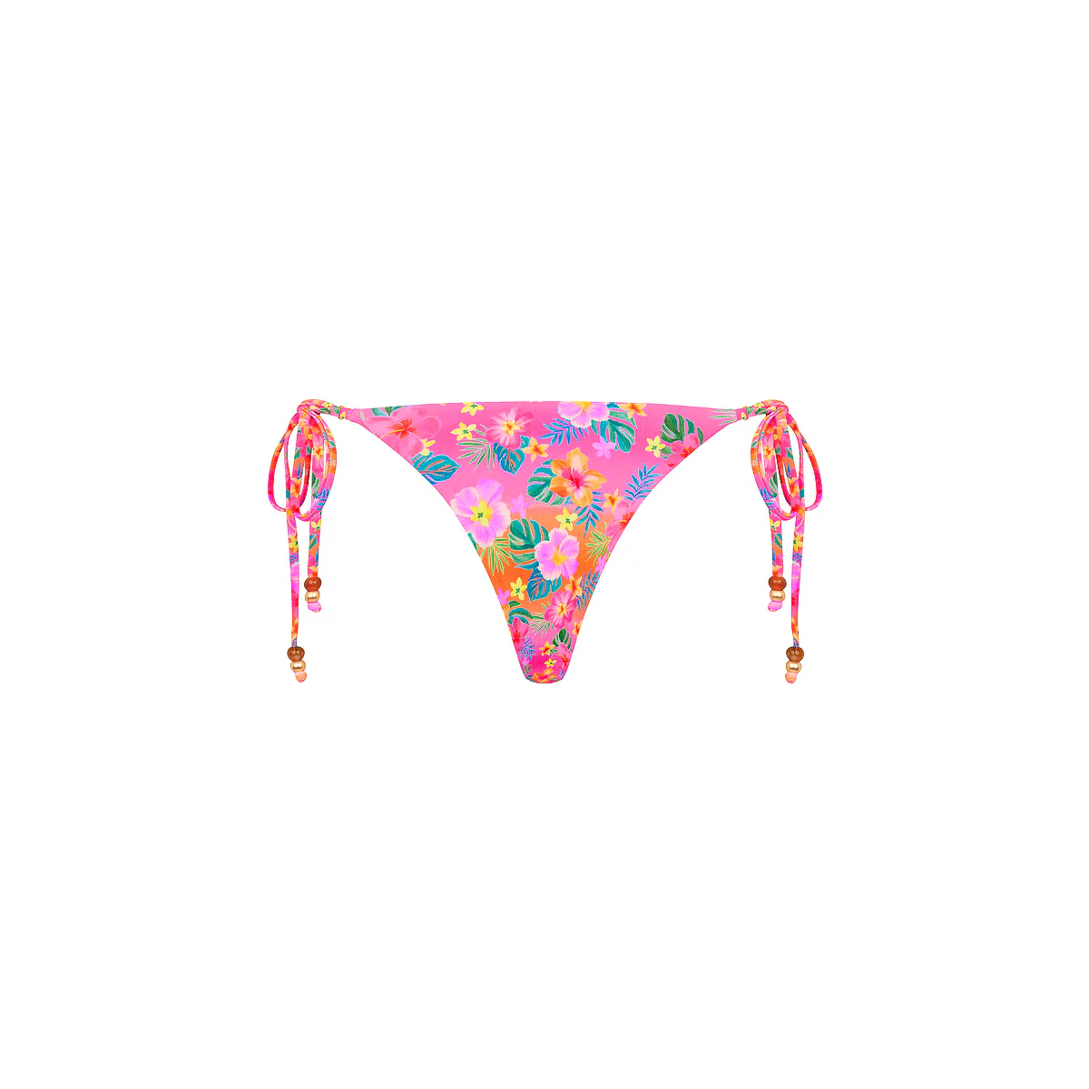 Thong Tie Side Bikini Bottom - Summer Glow - Image 7